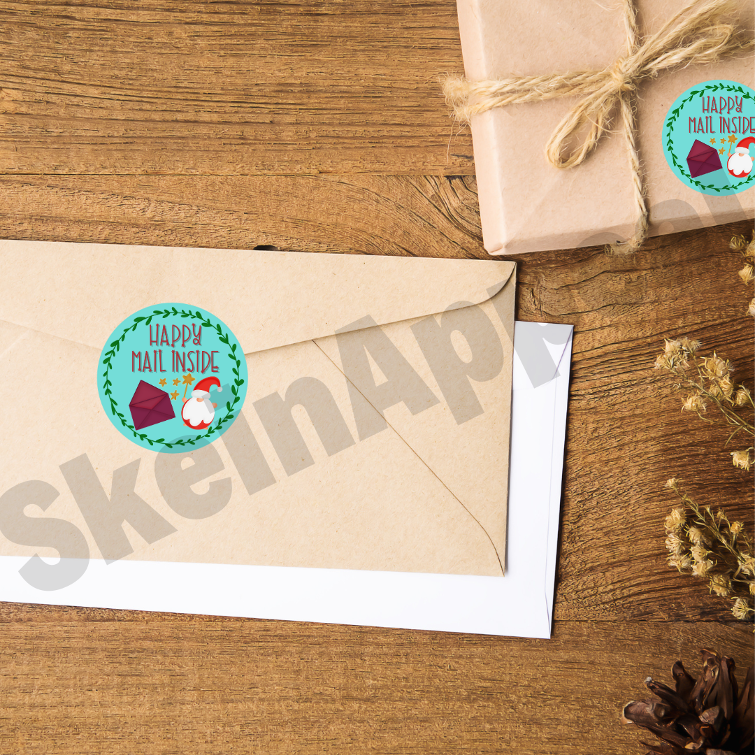 Happy Mail .PNG//Digital Download - SkeinAppeal