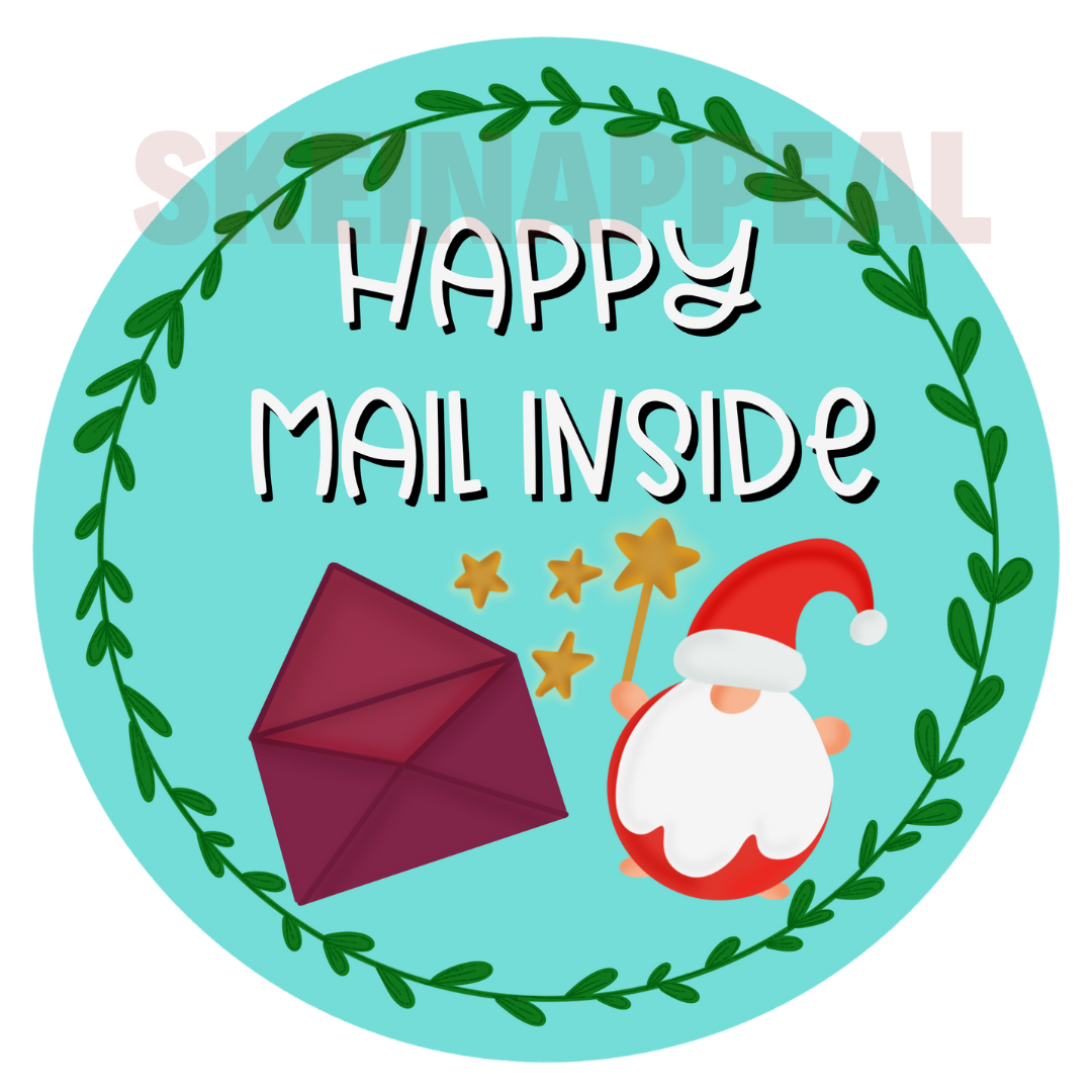 Happy Mail .PNG//Digital Download - SkeinAppeal